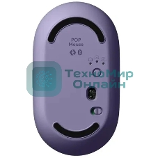 Мышь беспроводная Logitech POP MOUSE, purple (910-006422)
