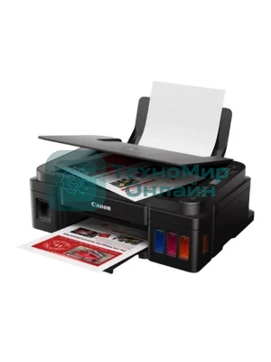 МФУ струйное Canon PIXMA G3416 (2315C052), А4, цветной, печ. 8.8 стр/мин. (ч/б) 5 стр/мин. (цвет), скан. до 3 стр/мин., 4800x1200 dpi (печать) 1200х600 dpi (скан.), USB, Wi-Fi