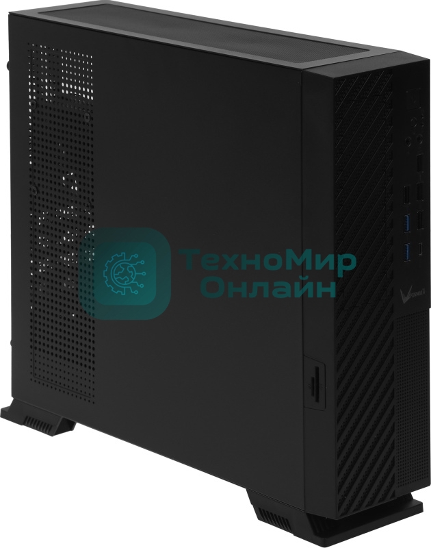 Компьютерный корпус Aerocool / Formula SFF L12 черный без БП mATX 1x80мм 4xUSB 2.0 2xUSB 3.0 1xUSB3.1 audio