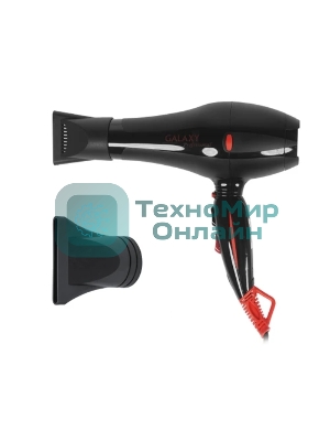 Фен Galaxy Line GL 4330 черный, 2200 Вт