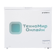 Морозильный ларь SNOWCAP CF-250 E белый глухая крышка, 250л