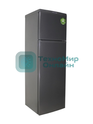 Холодильник DON R-236 G графит зеркальный двухкамерный 250/70л морозилка сверху