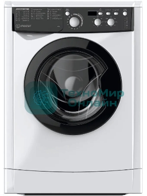 Стиральная машина Indesit MyTime EWUD 4105 BK CIS белый, загрузка фронтальная 4 кг, 1000 об/мин., класс: А