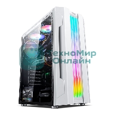 Компьютерный корпус ALSEYE Auro 3.0-W Mini-ITX/Micro ATX/ATX, USB 2.0*2+HD Audio+USB 3.0*1, 