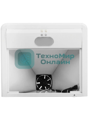 Вытяжка каминная Elikor Сатурн 60П-180-В1Л белый, 60 см, 180 куб. м/ч, 48 дБ