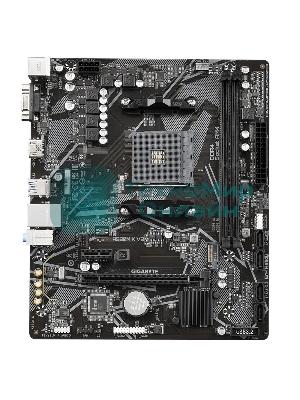 Материнская плата Gigabyte A520M K V2 (V1.1), AM4, AMD A520, 2xDDR4, 4xSATA, 1xM.2, 1xPCIe 3.0 x16, 1xHDMI, 1xVGA, 1x 1Gb LAN, 2xUSB-A 2.0, 4xUSB 3.2 Gen 1, 3x3.5 мм, 7.1, mATX