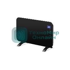 Конвектор электрический Neoclima AURA-1500B черный, 1500 Вт, 20 м2, электронный термостат, Wi-Fi