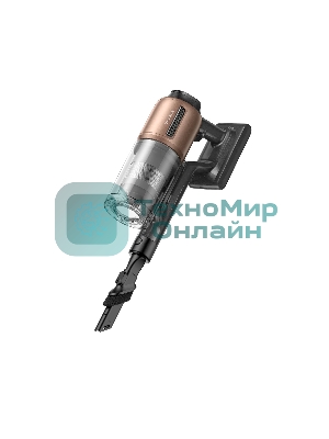 Пылесос вертикальный Dreame Cordless Vacuum Cleaner Z20AquaCycle Station черный/золотистый, питание от аккумулятора, 250 Вт, уборка влажная/сухая, пылесборник 0.6 л