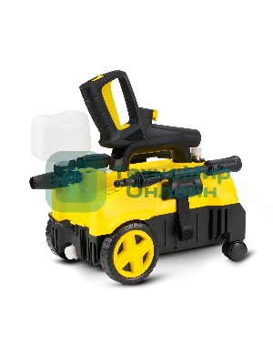 Мойка высокого давления 130/70 бар, KOLNER K140F, на 4 колесах, 1600Вт, 480л/ч, метал.помпа, шланг ВД 5м, кабель 5м, самовсас, Auto stop (пеногенератор)