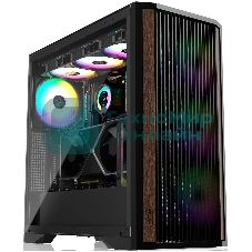 Компьютерный корпус без блока питания Case Raijintek AGOS MAX-MS4, Midi-Tower, TG, 4x140мм ARGB, 2xUSB 3.0 + 1xUSB Type-C, E-ATX, ATX, mATX, mITX черный