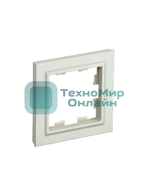 Рамка 1-мест. РУ-1-БрКр беж.