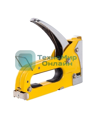 Мебельный степлер Deli DL238001 4-8мм. Полностью стальная конструкция.