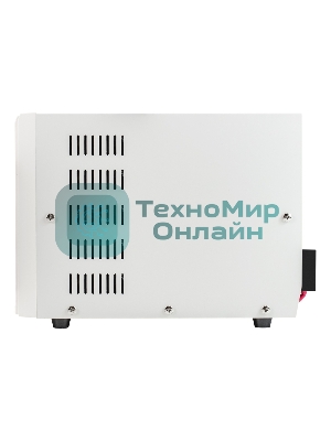 Стабилизатор напряжения ExeGate Expert AS-5000 (5000ВА, вход 140...260В, двойная цифр. индикация вход/вых. напряжения, выход 220В±8%, КПД 98%, 5 уровней защиты, метал. корпус, клем.колодка, RTL)