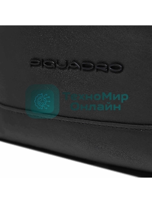 Рюкзак слинг Piquadro Harper CA6784AP/N черный кожа
