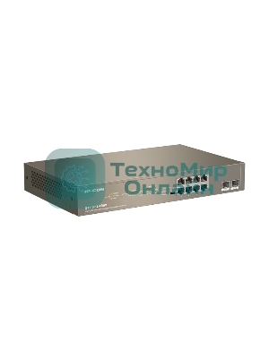 Коммутатор неуправляемый IP-COM G1110P-8-150W Ethernet 8GE+2SFP С 8-Портовым PoE