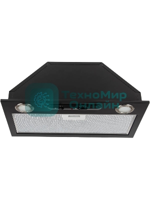 Вытяжка встраиваемая Elikor Врезной блок 52П-400-П3Д черный, 50 см, 400 куб. м/ч, 55 дБ