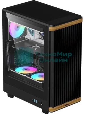 Компьютерный корпус Aerocool/Formula TimberLine T1 черный без БП ATX 4x120мм 1xUSB 2.0 1xUSB 3.0 1xUSB3.1 audio bott PSU