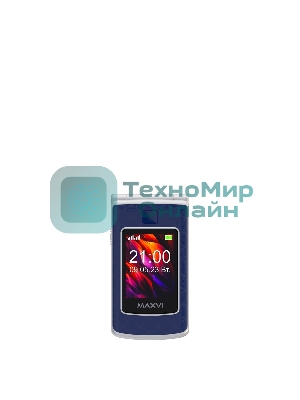 Мобильный телефон Maxvi E28 синий