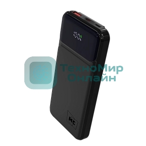 Портативный аккумулятор MORE CHOICE (4620202552761) PB29-10 10000mAh 1USB+2Type-C 3.0A 22.5W+PD20W+QC3.0, черный