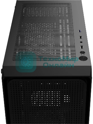 Компьютерный корпус Ocypus Gaммa C50 без БП черный (Gaммa-C50-BKG000XX-GL)