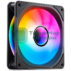 Вентилятор для корпуса JONSBO FR-606BR Reverse (120x120x25мм, 4-pin PWM, ARGb, 35.99CFM, 26.5dBA, 1500RPM, черный)