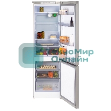 Холодильник Бирюса M6130 металлик двухкамерный 245/100л морозилка снизу