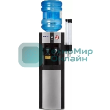 Кулер для воды Aqua Work 16-LR, верхняя загрузка, нагрев 90 °С, охлаждение 7 °С, серебристый/черный