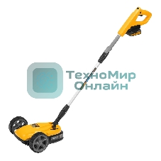 Портативная аккумуляторная газонокосилка Denzel CLM-22, Li-ion, 20В, 220 мм