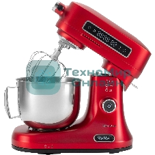 Кухонная машина Rondell RDE-KM900 планетар.вращ. 1900Вт красное вино