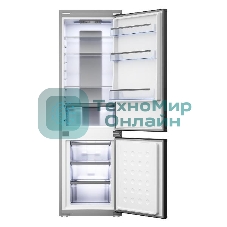 Встраиваемый холодильник Lex LBI177.3D серый двухкамерный инвертер