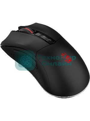 Мышь беспроводная A4Tech Bloody R90 Plus черный, 5000 dpi, радиоканал, USB, кнопки - 8