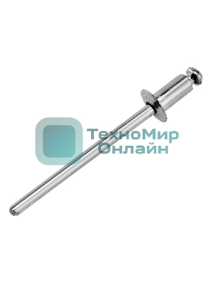 Заклепки алюминиевые Denzel, 1/8