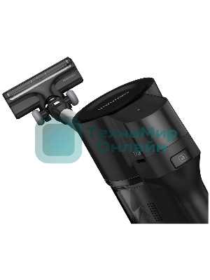 Пылесос вертикальный Grundig VCP 4230 черный, питание от аккумулятора, 150 Вт, уборка сухая, пылесборник 0.55 л