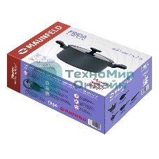 Кастрюля Maunfeld FRIDA MCS29FA02DG из кованого алюминия со стеклянной крышкой, 20 см, 2,9 л.