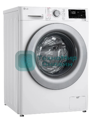 Стиральная машина LG F2V3HS4W белый, загрузка фронтальная 7 кг, 1200 об/мин., класс: A