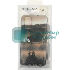 Чехол (клип-кейс) Gresso Meridian, для ZTE Blade L9, черный/бежевый gr17aaae9056