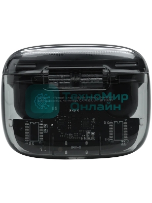 Наушники TWS JBL Tune Buds Ghost черный, внутриканальные, Bluetooth, активное шумоподавление