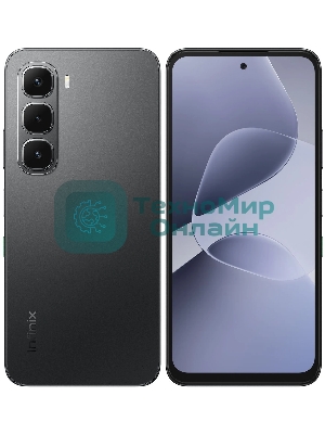 Смартфон Infinix HOT 60i 4/128Gb, черный