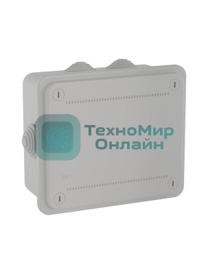 Коробка распределительная DKC 53900 ОП 120х80х50, 6 каб.ввод., IP55