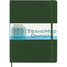 Блокнот Moleskine CLASSIC QP093K15 XLarge 190х250 мм 192 стр. пунктир твердая обложка зеленый