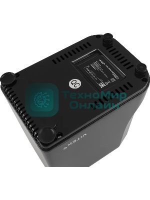 Мясорубка электрическая Vitek VT-MG3600 черный, 1800 Вт, 1.6 кг/мин, реверс, защита от перегрузки, насадки - 4