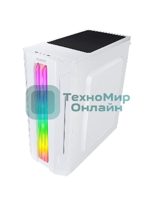 Компьютерный корпус ALSEYE Auro 3.0-W Mini-ITX/Micro ATX/ATX, USB 2.0*2+HD Audio+USB 3.0*1, 