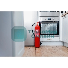 Огнетушитель углекислотный Пожтехника Центр ОУ-5-ВСЕ ИНЕЙ (55В, С,Е, до 10 000V) баллон по ГОСТ 949