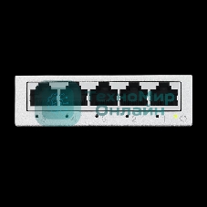 Коммутатор Zyxel GS-105B v5, 5 портов 1000 Мбит/с, настольный, металлический корпус