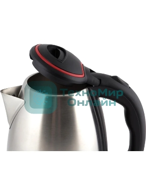 Чайник электрический Матрена MA-001 1.8 л, сталь,цвет крышки красный (005457)