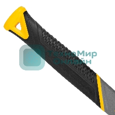 Молоток слесарный Denzel 500 г, кованый, фибергласовая рукоятка c TPR покрытием