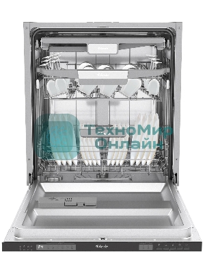Посудомоечная машина ARDO DBEA14632B2, серебристый, 14 комлп., 49 дБ, класс: А++