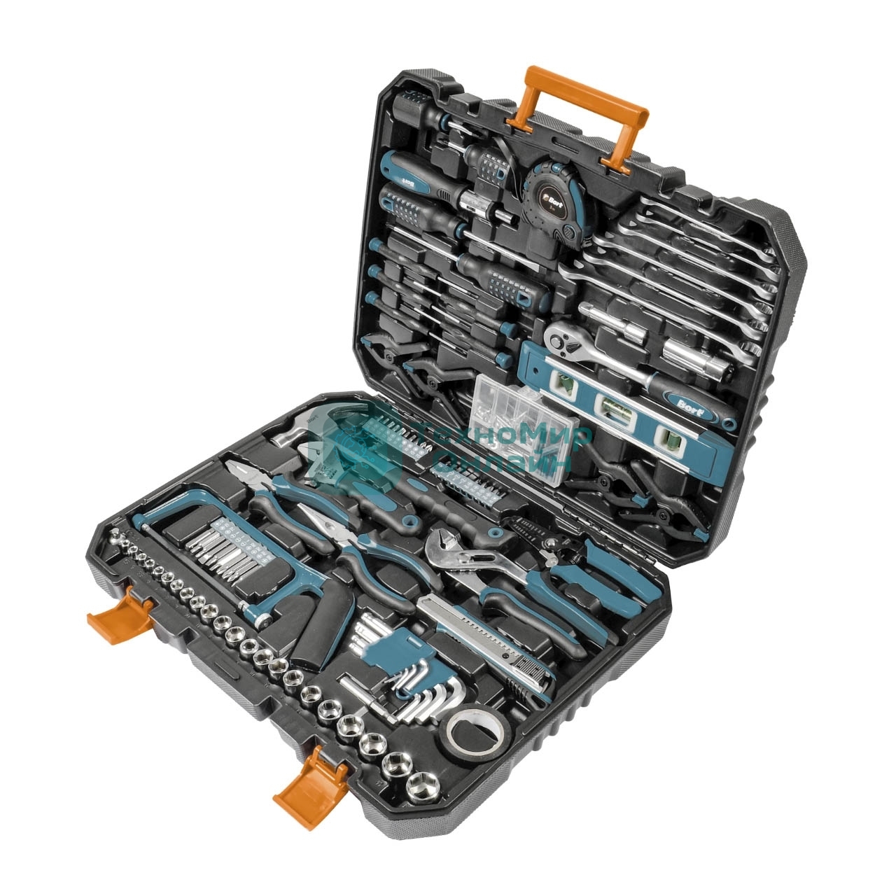 Набор ручного инструмента Bort BTK-168 (93418491)