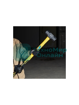 Кувалда Deli DL6913 4500 гр, рукоятка из высокопрочного стекловолокна