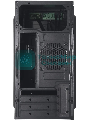 Компьютерный корпус KingPrice KPCC-MN210 черный без БП mATX 1x80мм 2x120мм 2xUSB 2.0 audio